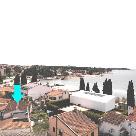 Stana A2+2 For 4 Persons With Balcony And Sea View Apartment Poreč